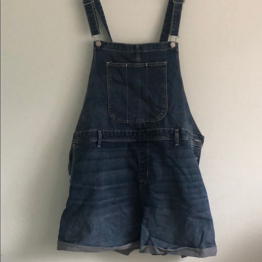 OLD NAVY jean/short overalls